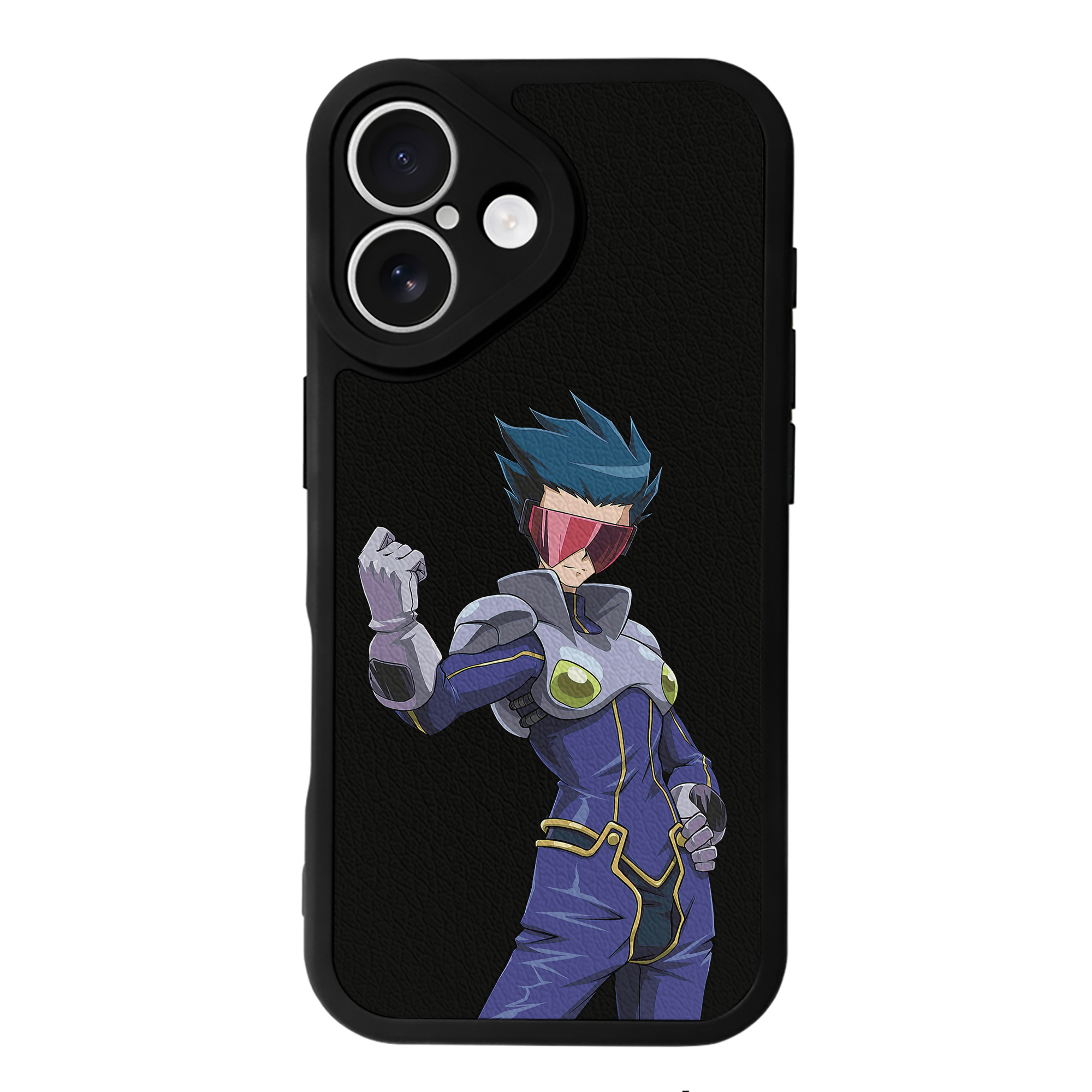 遊☆戯☆王 Yu-Gi-Oh! 【iPhone 16シリーズ対応】シリコンスマホケース（レザー調） 材質：シリコン